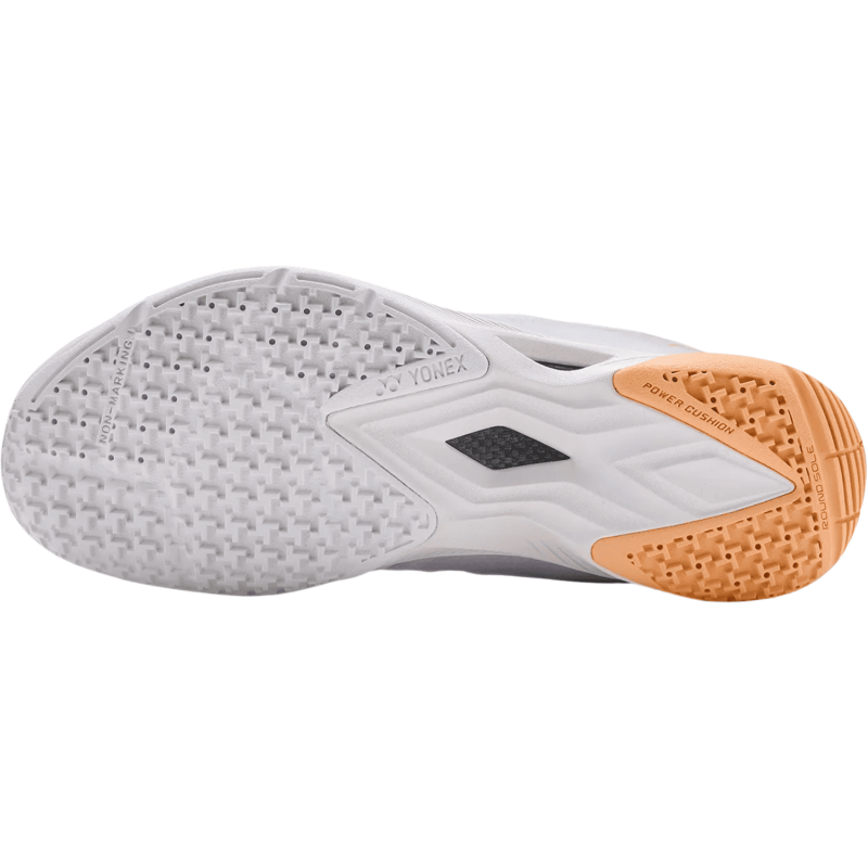 Zapatillas Badminton YONEX PC Aerus Z Women (White Orange) - Imaxe 2