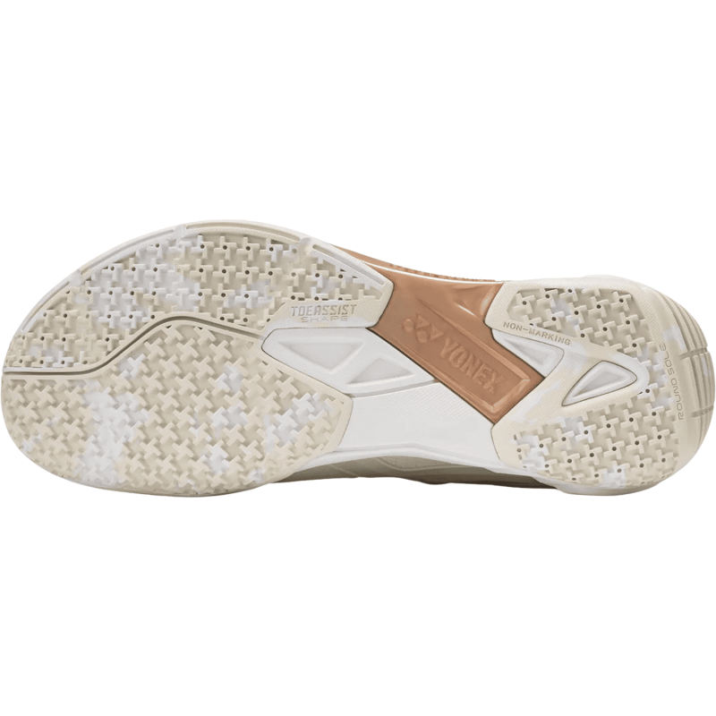 Zapatillas Badminton YONEX PC Cascade Drive 3 (Light Beige) - Imaxe 2